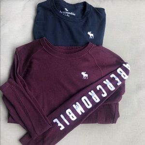 Boys size 11/12 Abercrombie T-shirts